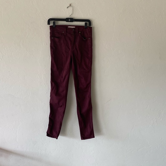 Madewell 10 inch high rise skinny 25 inch - Picture 4 of 9